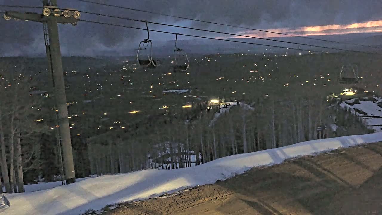 Steamboat Springs Buffalo Mountain Foothills from Four Points Lodge Live Cam - Steamboat Springs, Routt County, Colorado, USA