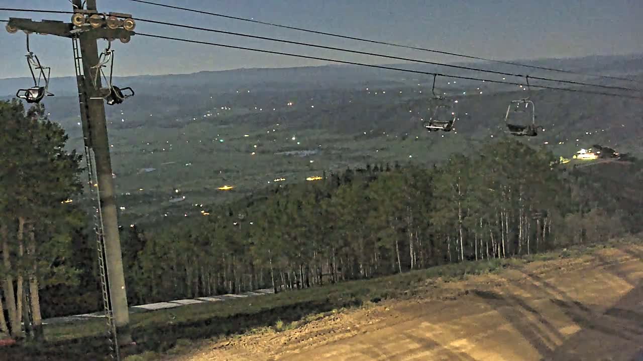 Steamboat Springs Buffalo Mountain Foothills from Four Points Lodge Live Cam - Steamboat Springs, Routt County, Colorado, USA