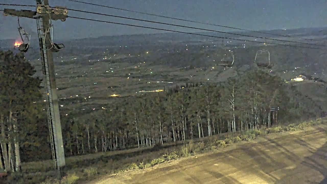 Steamboat Springs Buffalo Mountain Foothills from Four Points Lodge Live Cam - Steamboat Springs, Routt County, Colorado, USA
