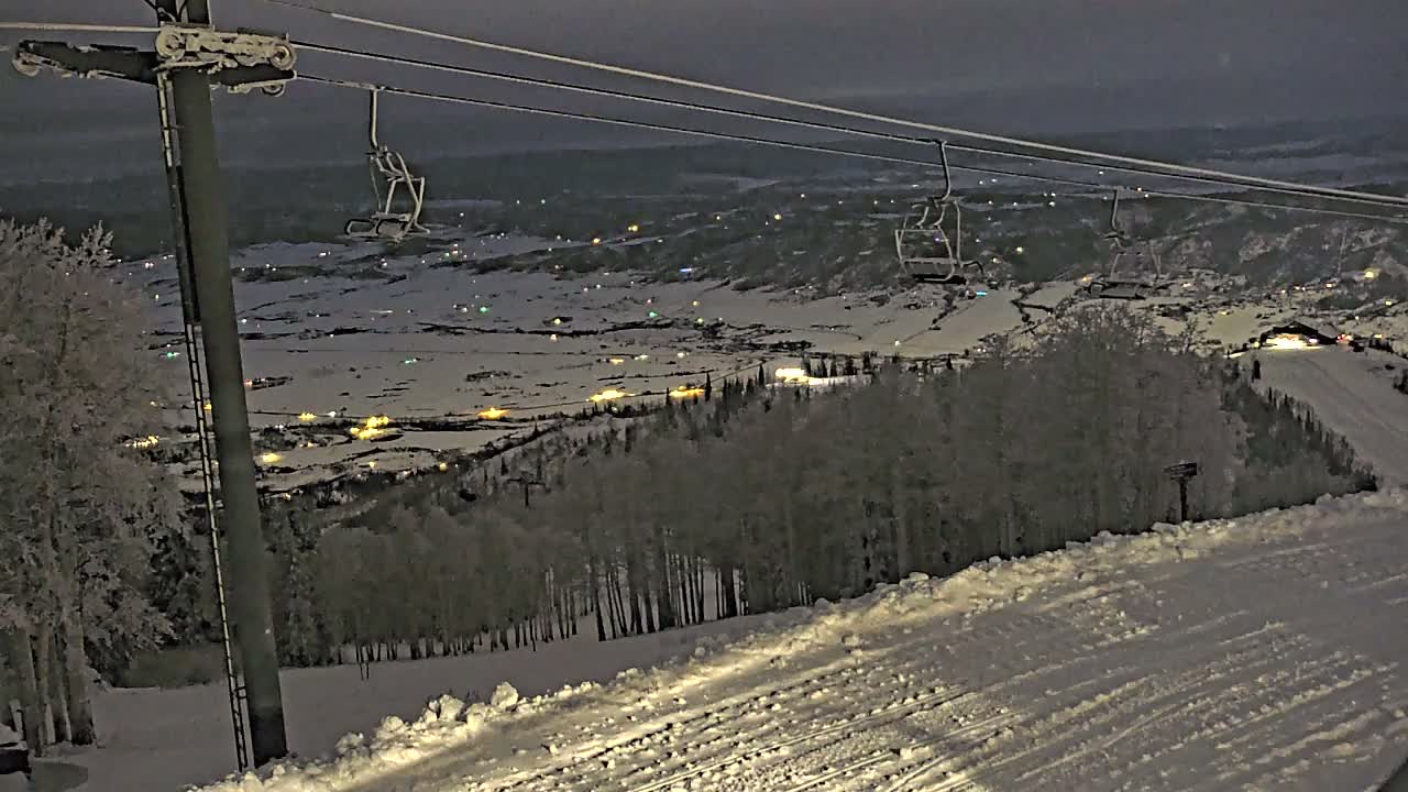 Steamboat Springs Buffalo Mountain Foothills from Four Points Lodge Live Cam - Steamboat Springs, Routt County, Colorado, USA