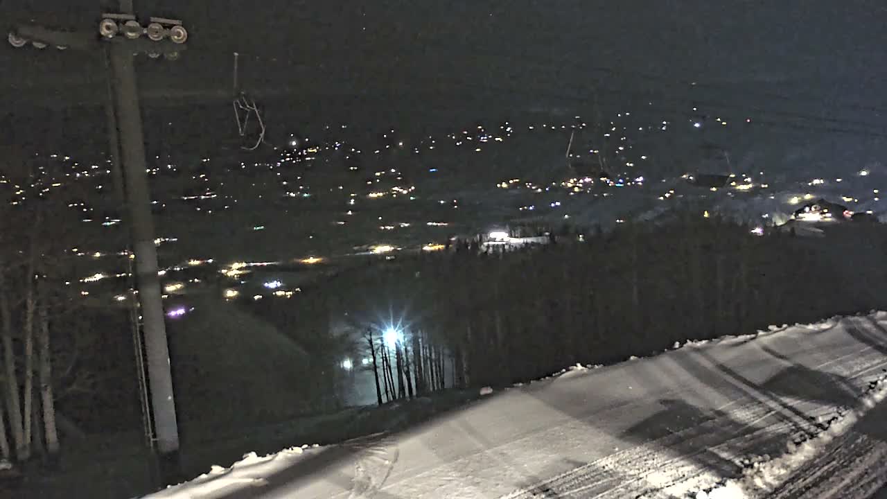Steamboat Springs Buffalo Mountain Foothills from Four Points Lodge Live Cam - Steamboat Springs, Routt County, Colorado, USA