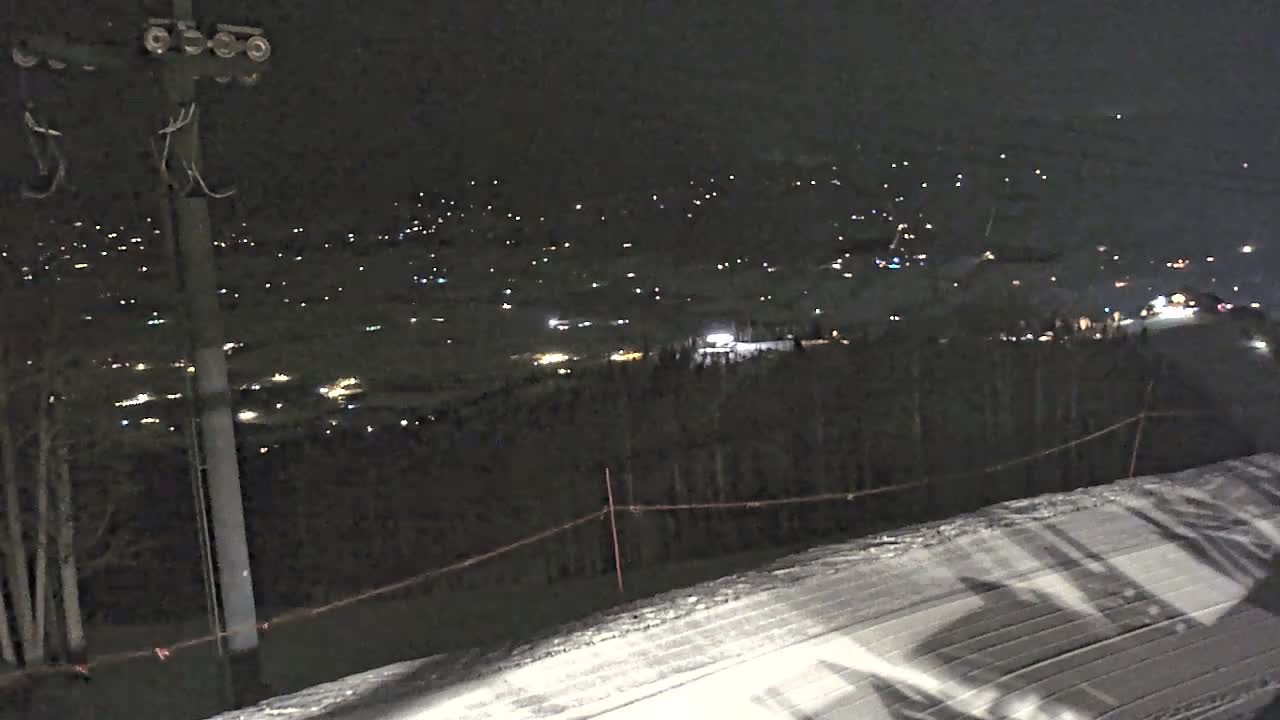 Steamboat Springs Buffalo Mountain Foothills from Four Points Lodge Live Cam - Steamboat Springs, Routt County, Colorado, USA