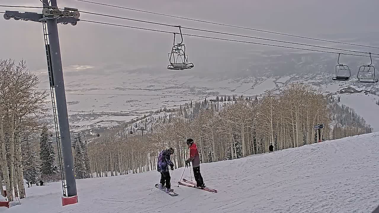 Steamboat Springs Buffalo Mountain Foothills from Four Points Lodge Live Cam - Steamboat Springs, Routt County, Colorado, USA