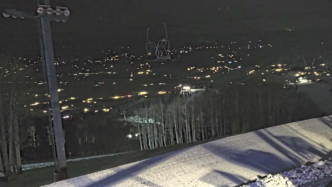 Steamboat Springs Buffalo Mountain Foothills from Four Points Lodge Live Cam - Steamboat Springs, Routt County, Colorado, USA