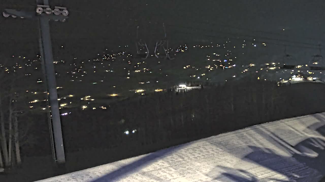 Steamboat Springs Buffalo Mountain Foothills from Four Points Lodge Live Cam - Steamboat Springs, Routt County, Colorado, USA