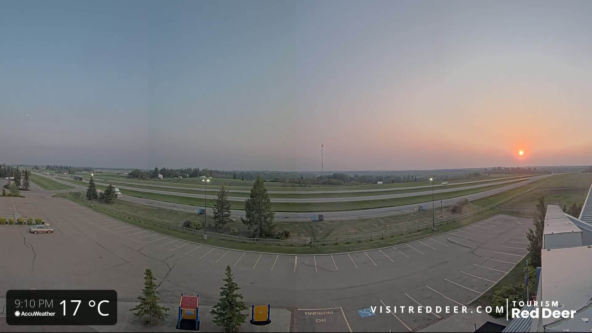  Red Deer Queen Elizabeth 2 Highway & Red Deer Plain Skyline Live Cam - City Of Red Deer, Red Deer County, Alberta, Canada