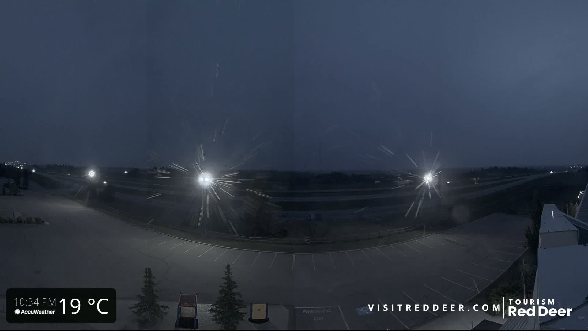  Red Deer Queen Elizabeth 2 Highway & Red Deer Plain Skyline Live Cam - City Of Red Deer, Red Deer County, Alberta, Canada