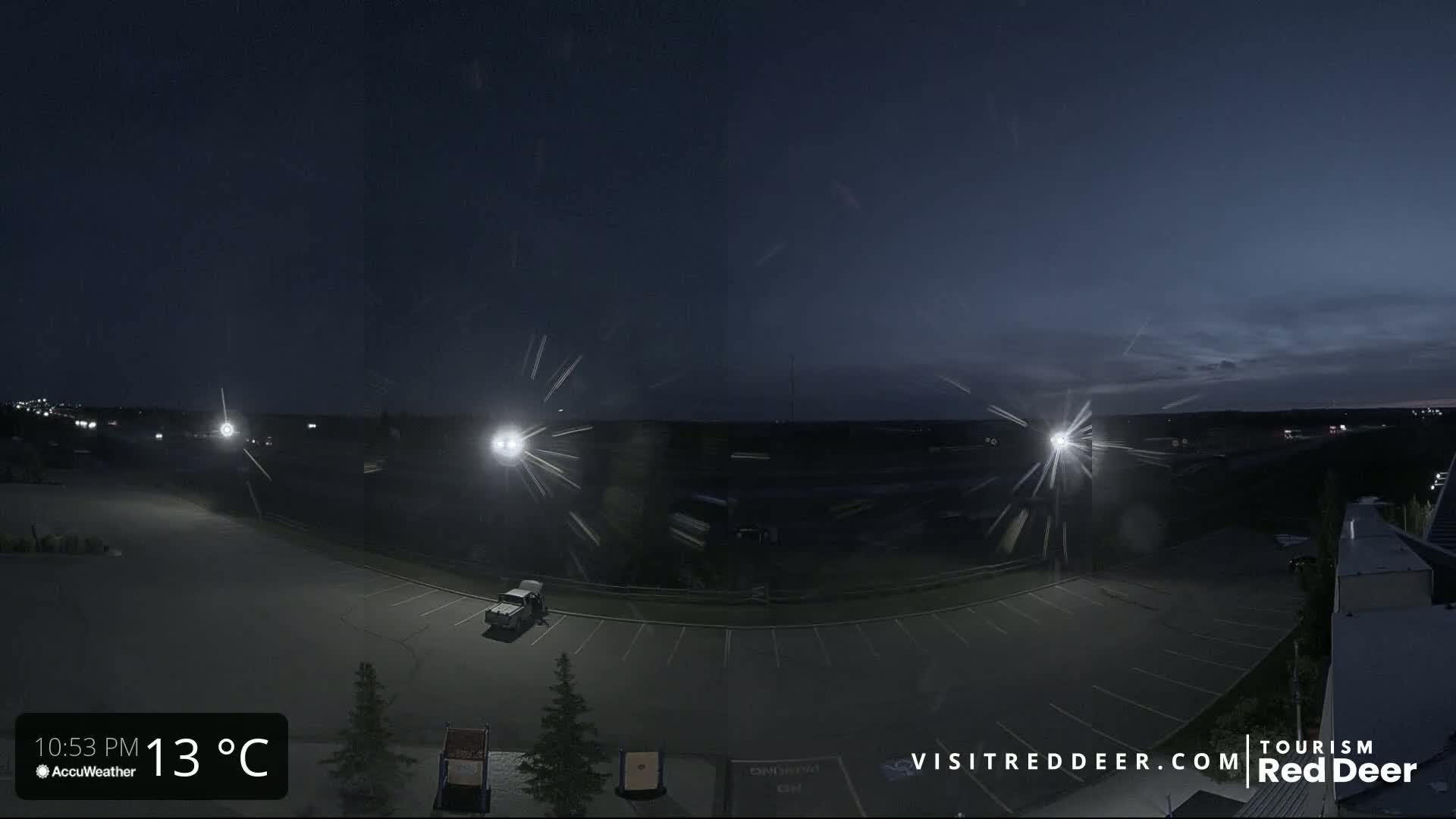 Red Deer Queen Elizabeth 2 Highway & Red Deer Plain Skyline Live Cam - City Of Red Deer, Red Deer County, Alberta, Canada