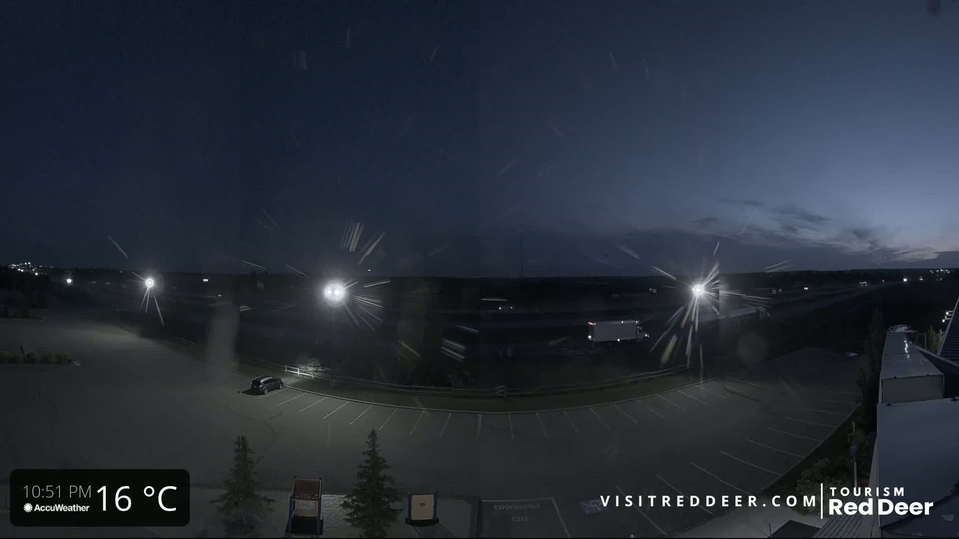 Red Deer Queen Elizabeth 2 Highway & Red Deer Plain Skyline Live Cam - City Of Red Deer, Red Deer County, Alberta, Canada