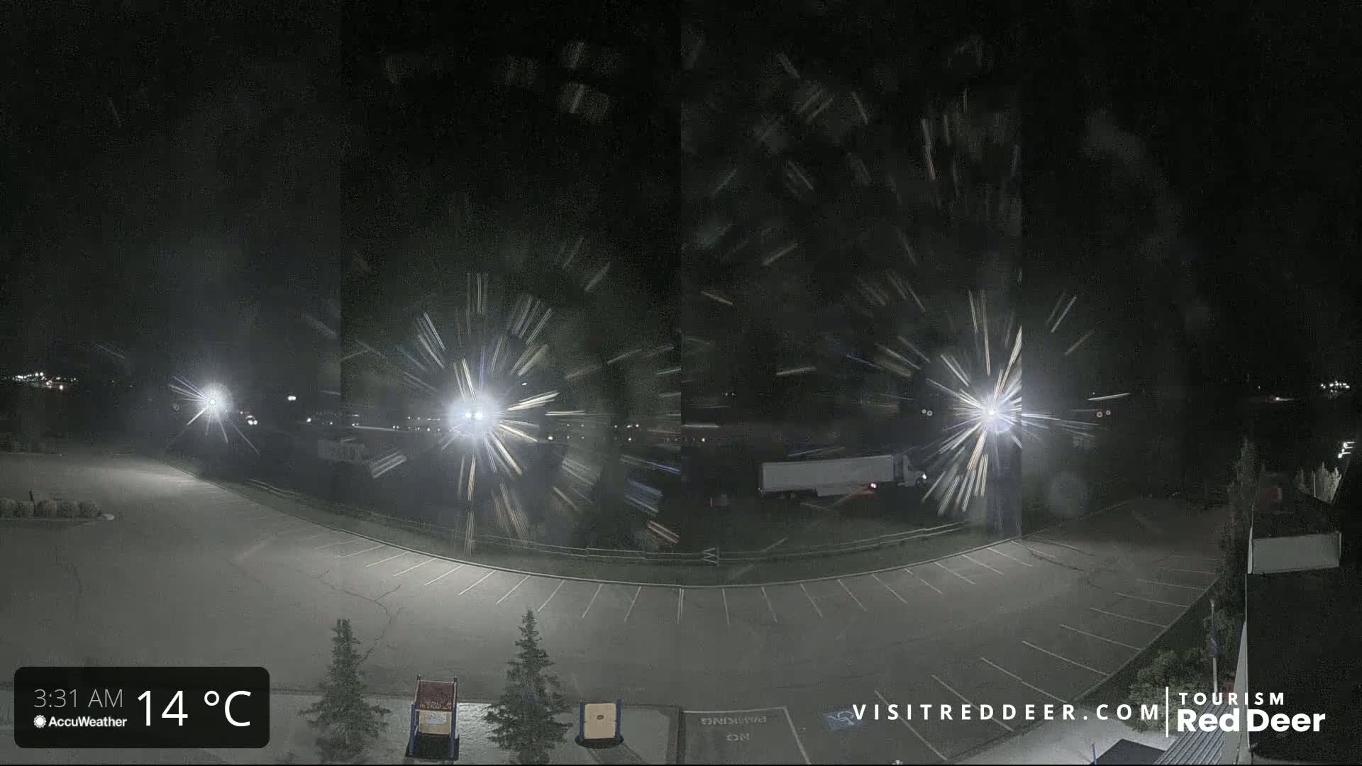 Red Deer Queen Elizabeth 2 Highway & Red Deer Plain Skyline Live Cam - City Of Red Deer, Red Deer County, Alberta, Canada