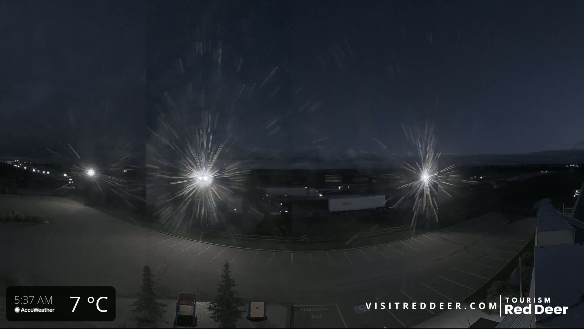 Red Deer Queen Elizabeth 2 Highway & Red Deer Plain Skyline Live Cam - City Of Red Deer, Red Deer County, Alberta, Canada