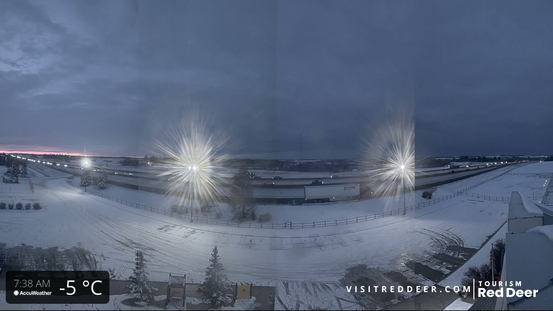 Red Deer Queen Elizabeth 2 Highway & Red Deer Plain Skyline Live Cam - City Of Red Deer, Red Deer County, Alberta, Canada