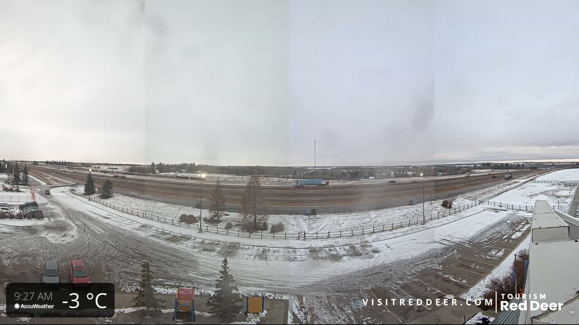 Red Deer Queen Elizabeth 2 Highway & Red Deer Plain Skyline Live Cam - City Of Red Deer, Red Deer County, Alberta, Canada