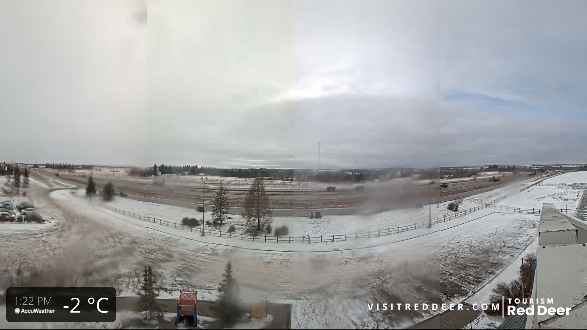 Red Deer Queen Elizabeth 2 Highway & Red Deer Plain Skyline Live Cam - City Of Red Deer, Red Deer County, Alberta, Canada