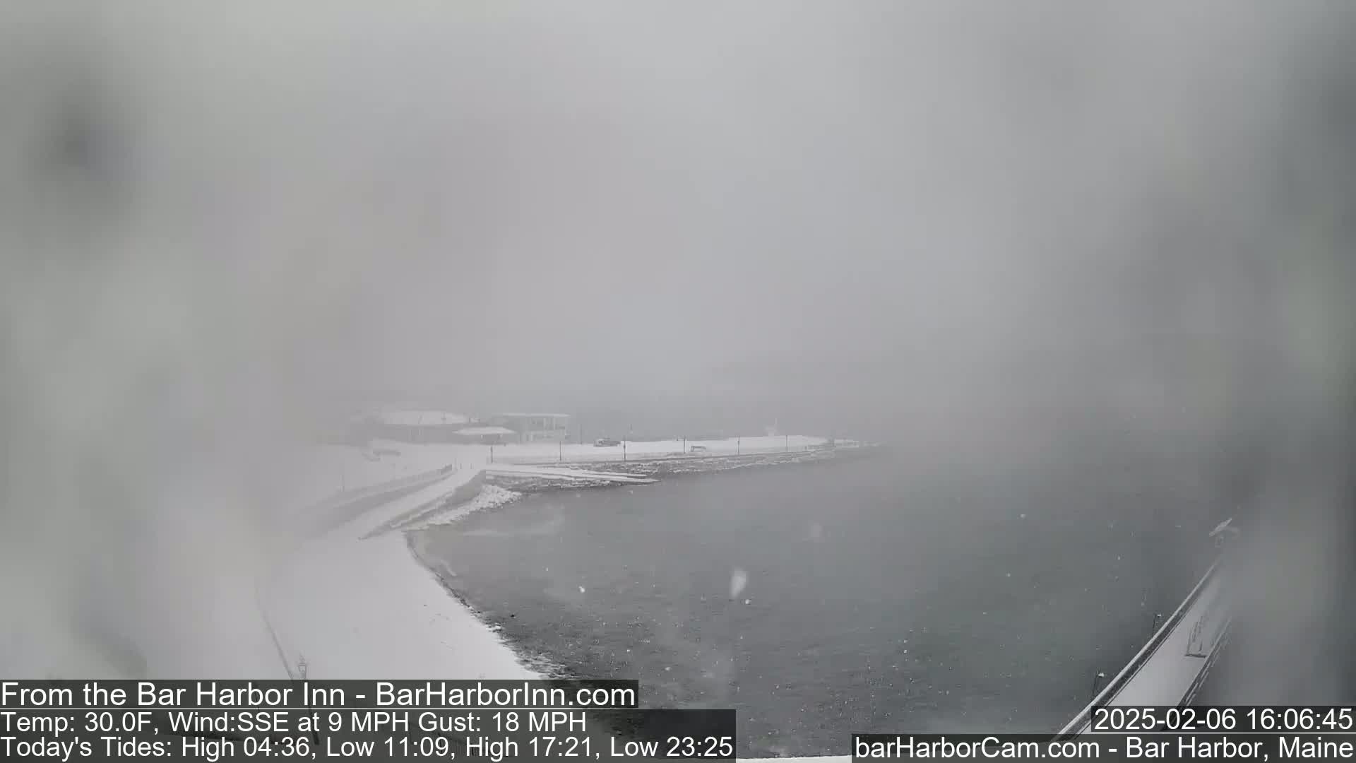 Bar Harbor  West View Live Cam - Maine, USA