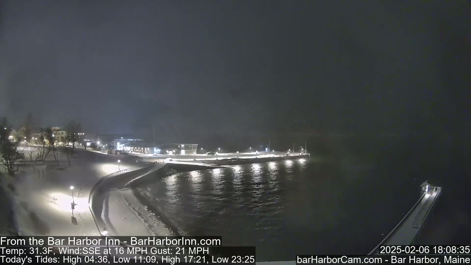 Bar Harbor  West View Live Cam - Maine, USA