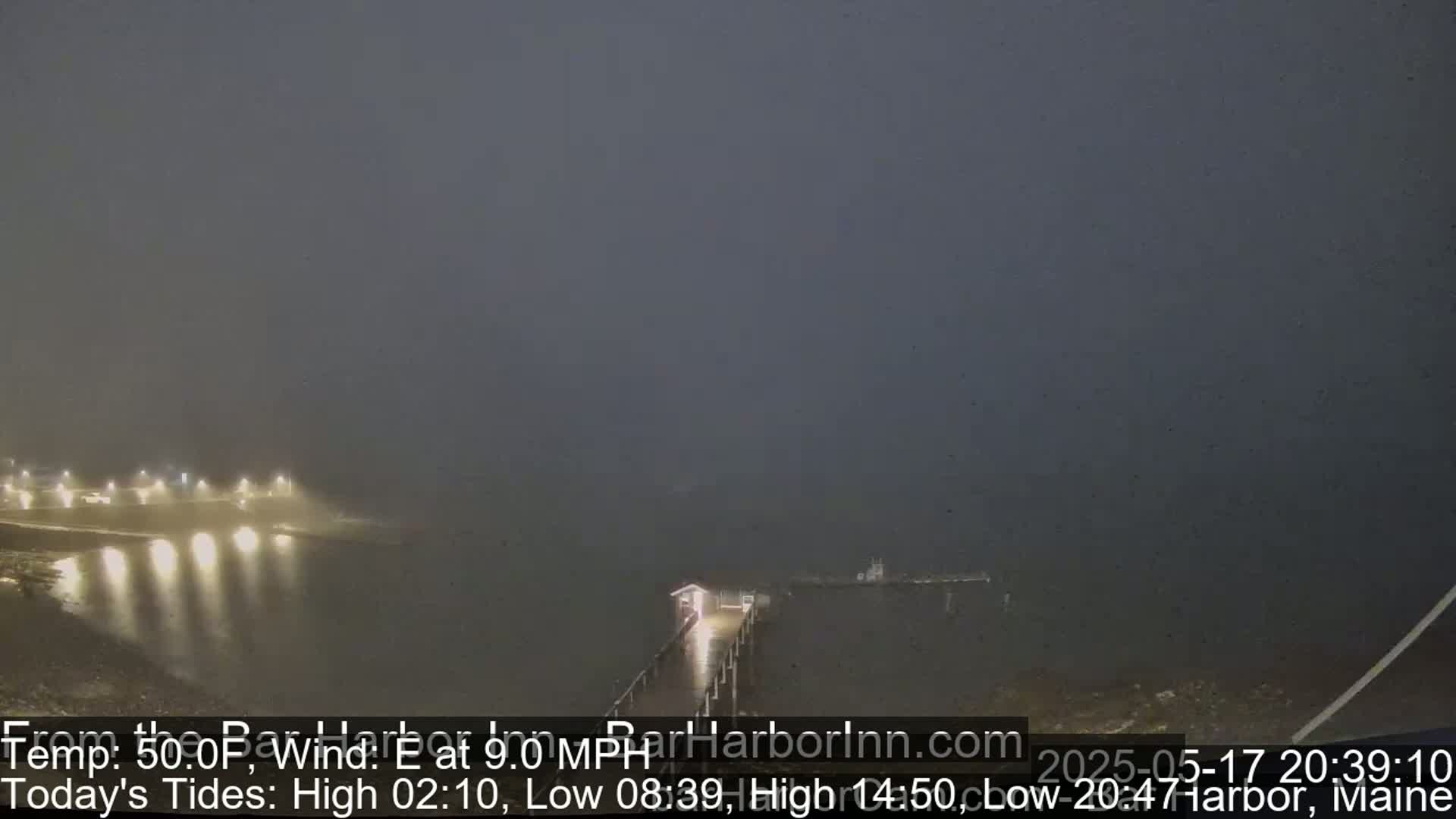 Bar Harbor  West View Live Cam - Maine, USA