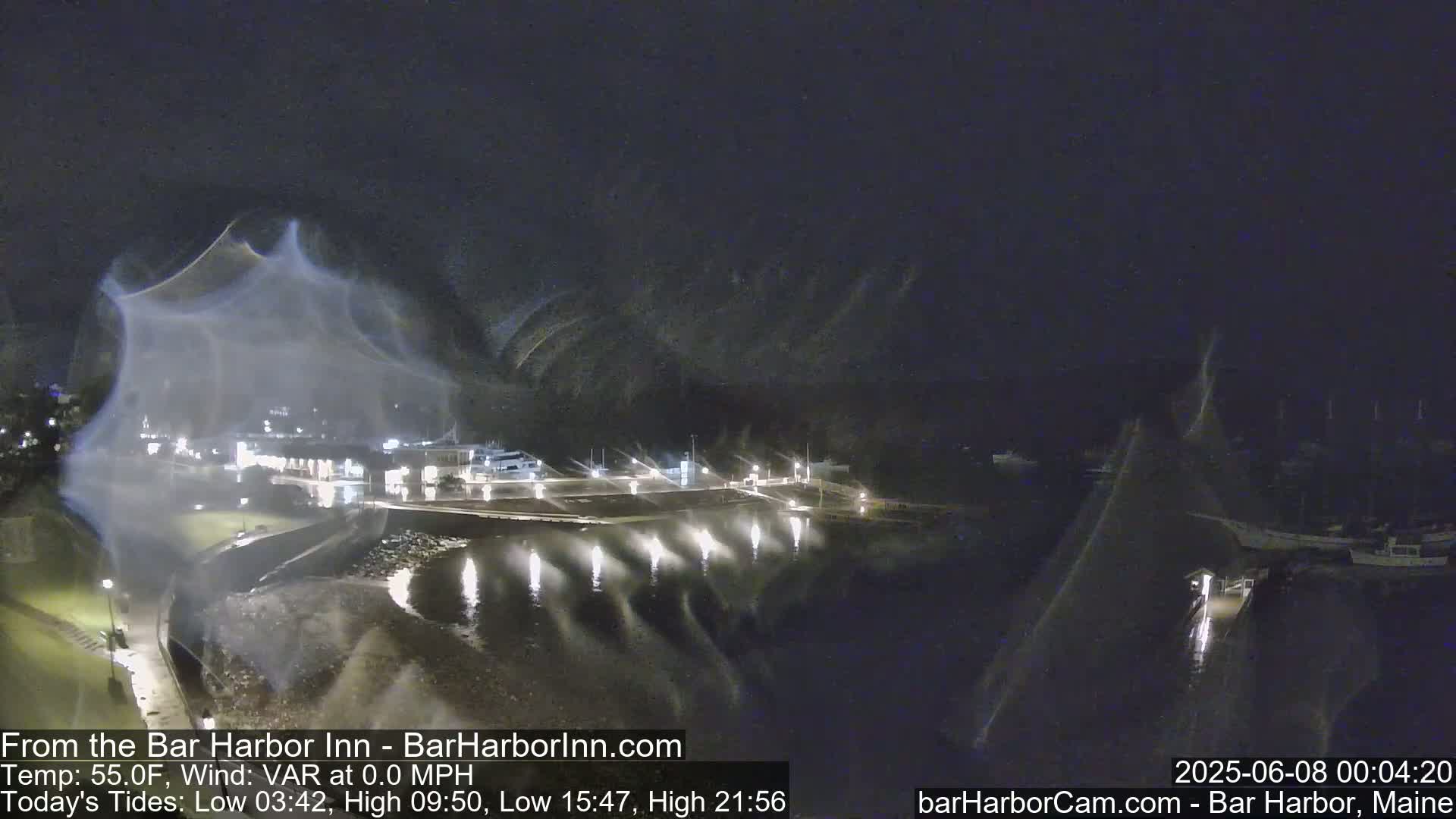Bar Harbor  West View Live Cam - Maine, USA