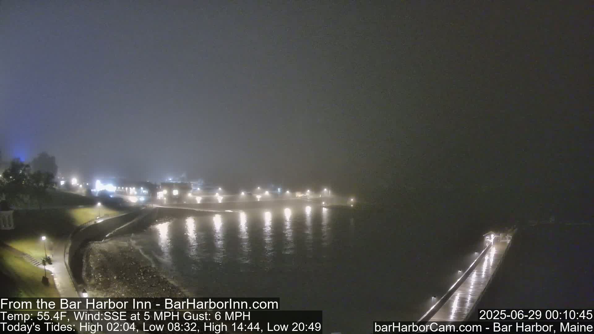 Bar Harbor  West View Live Cam - Maine, USA