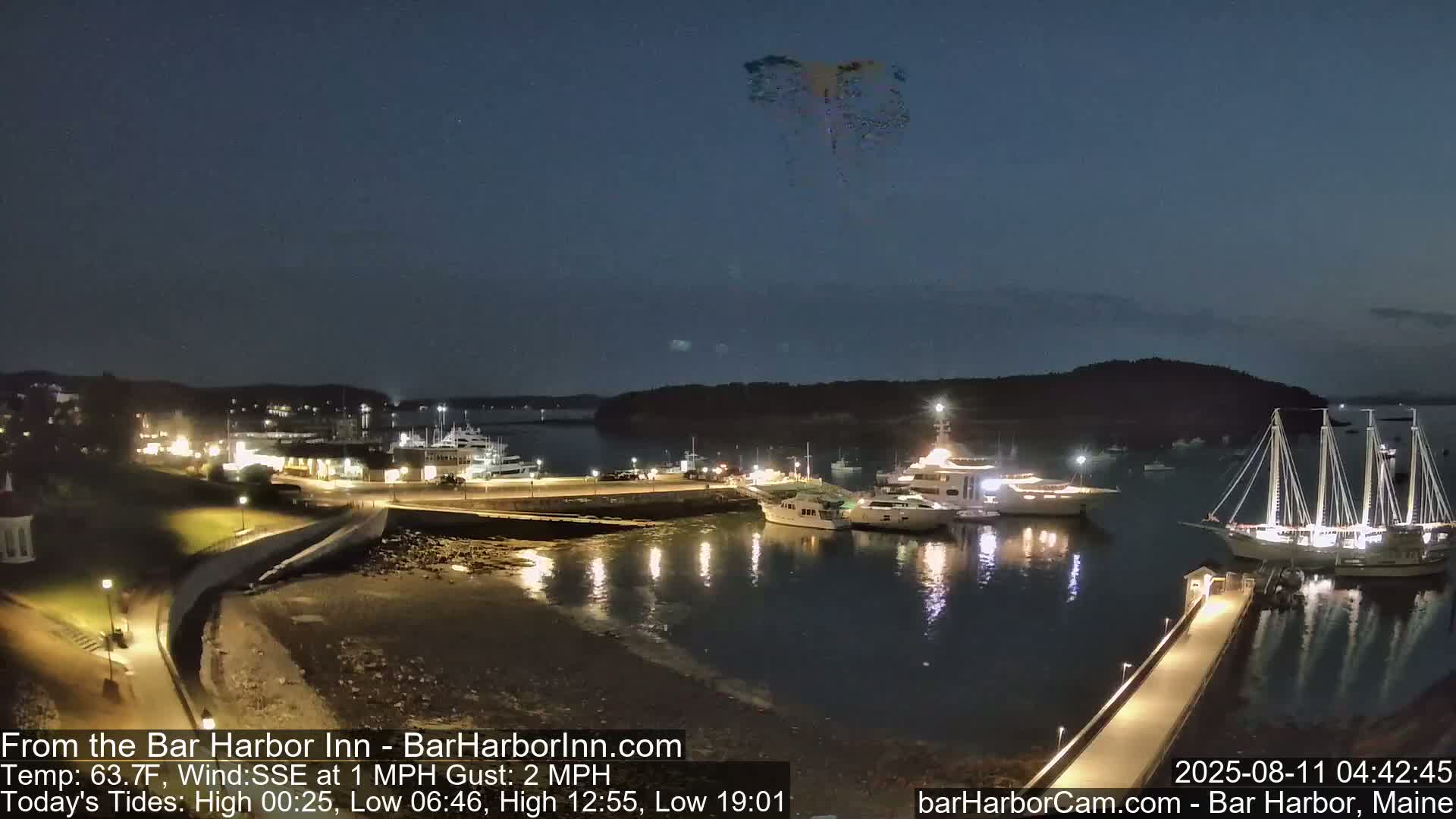 Bar Harbor  West View Live Cam - Maine, USA