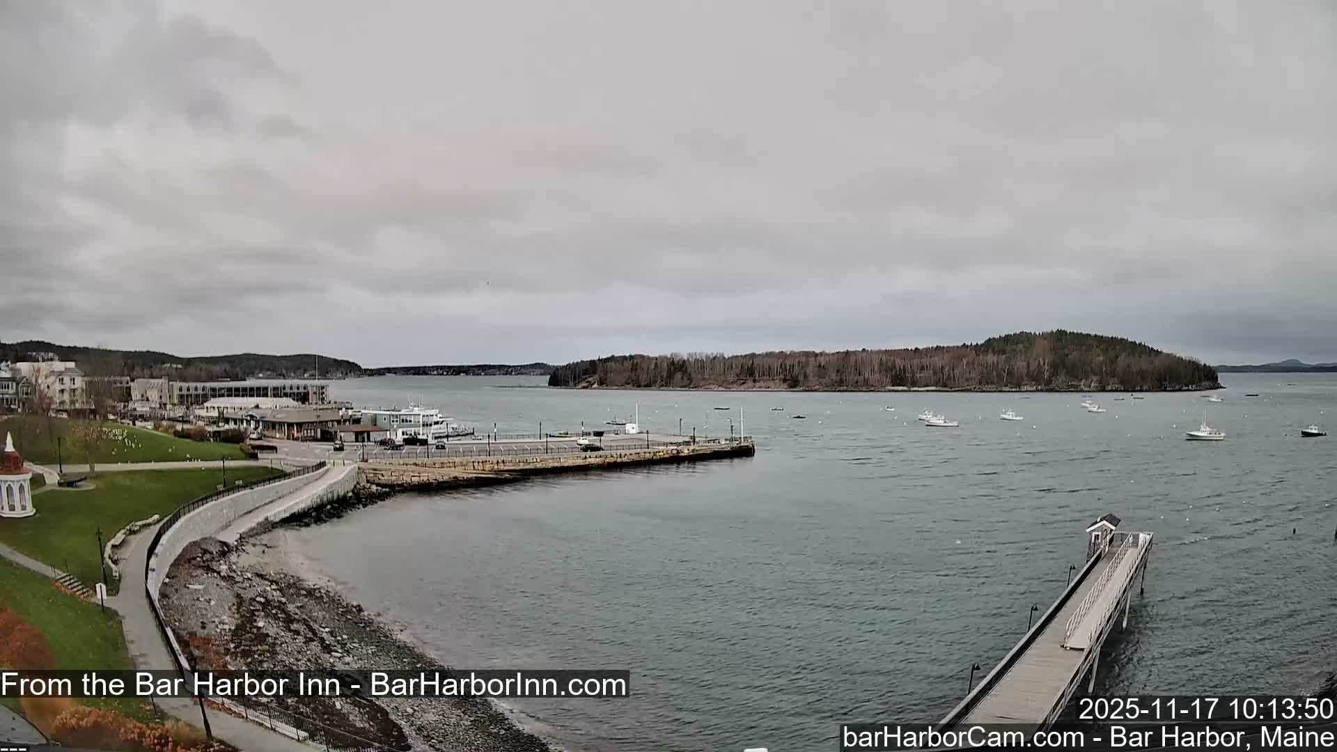 Bar Harbor  West View Live Cam - Maine, USA