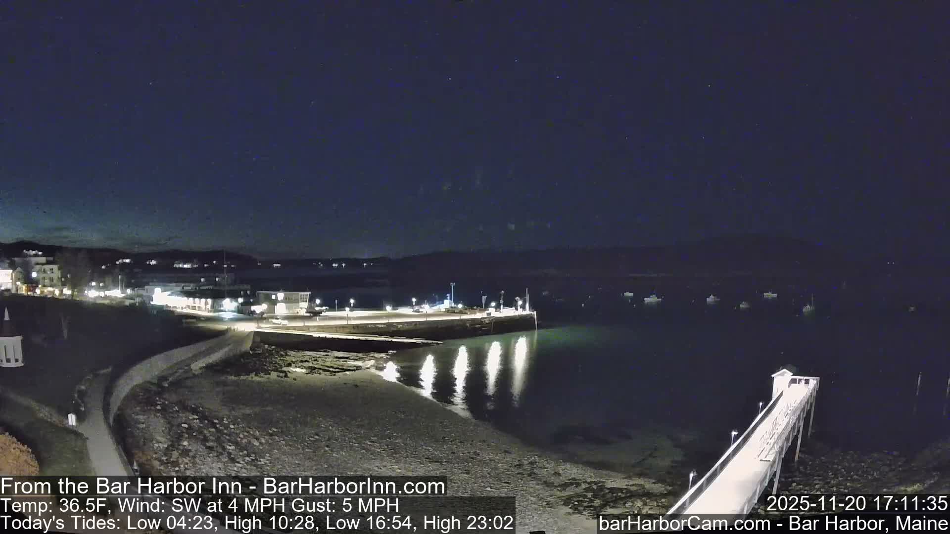 Bar Harbor  West View Live Cam - Maine, USA