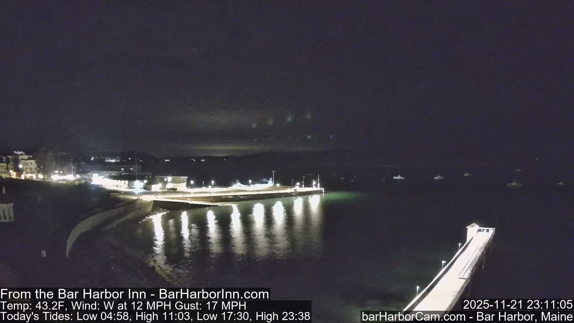 Bar Harbor  West View Live Cam - Maine, USA
