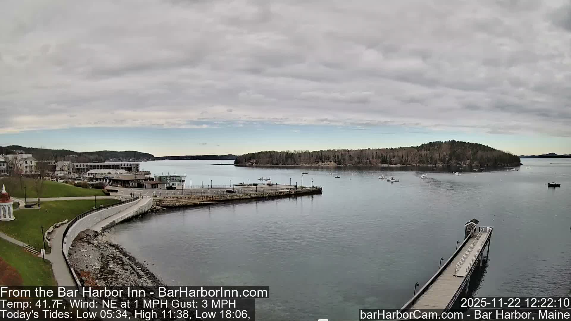 Bar Harbor  West View Live Cam - Maine, USA