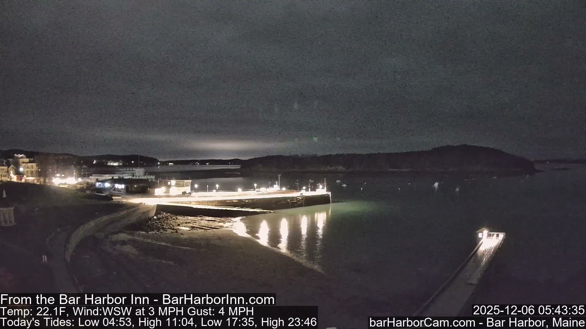Bar Harbor  West View Live Cam - Maine, USA