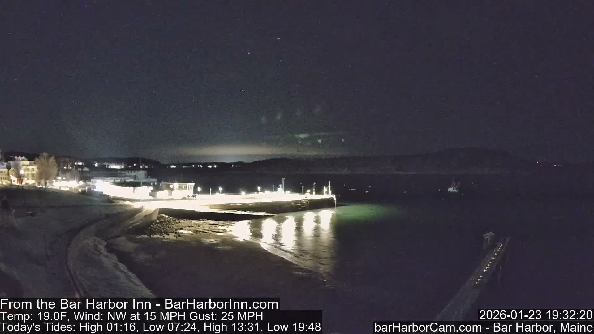 Bar Harbor  West View Live Cam - Maine, USA