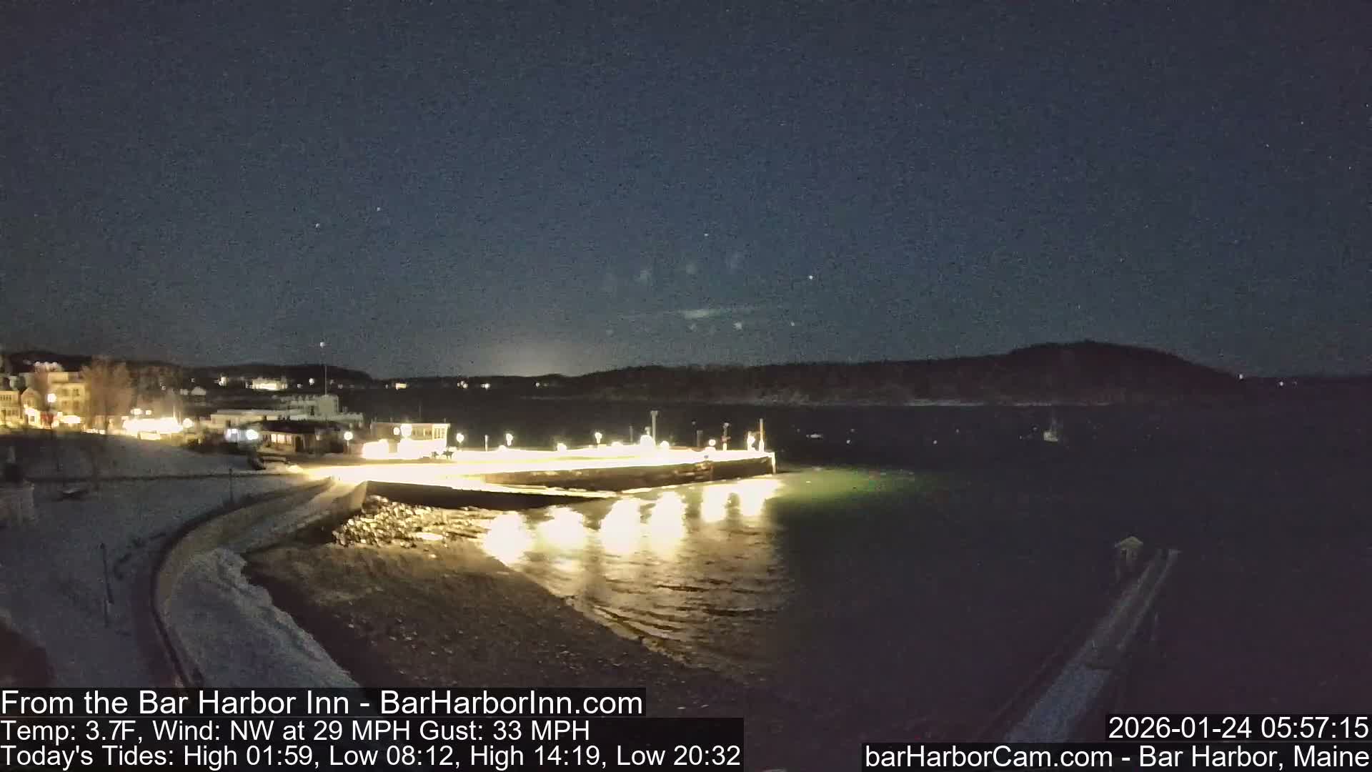 Bar Harbor  West View Live Cam - Maine, USA