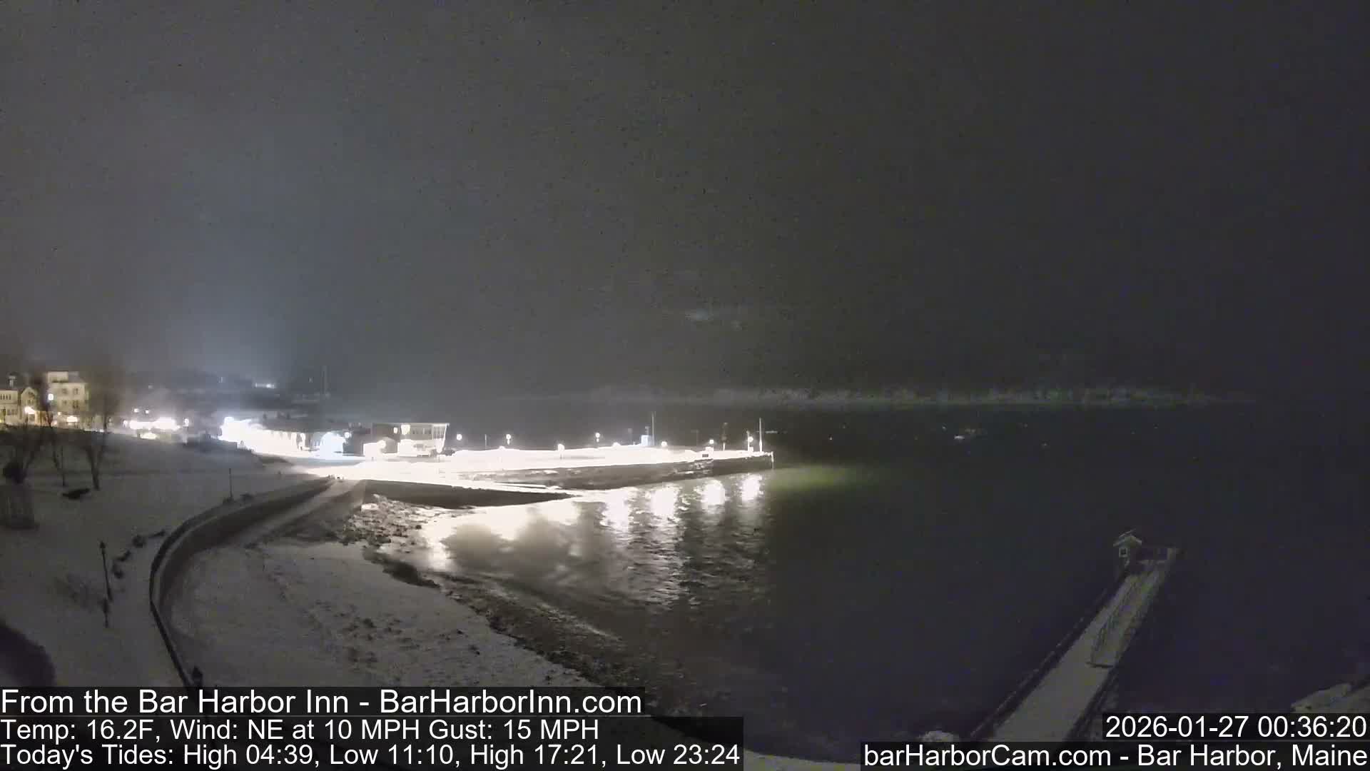 Bar Harbor  West View Live Cam - Maine, USA