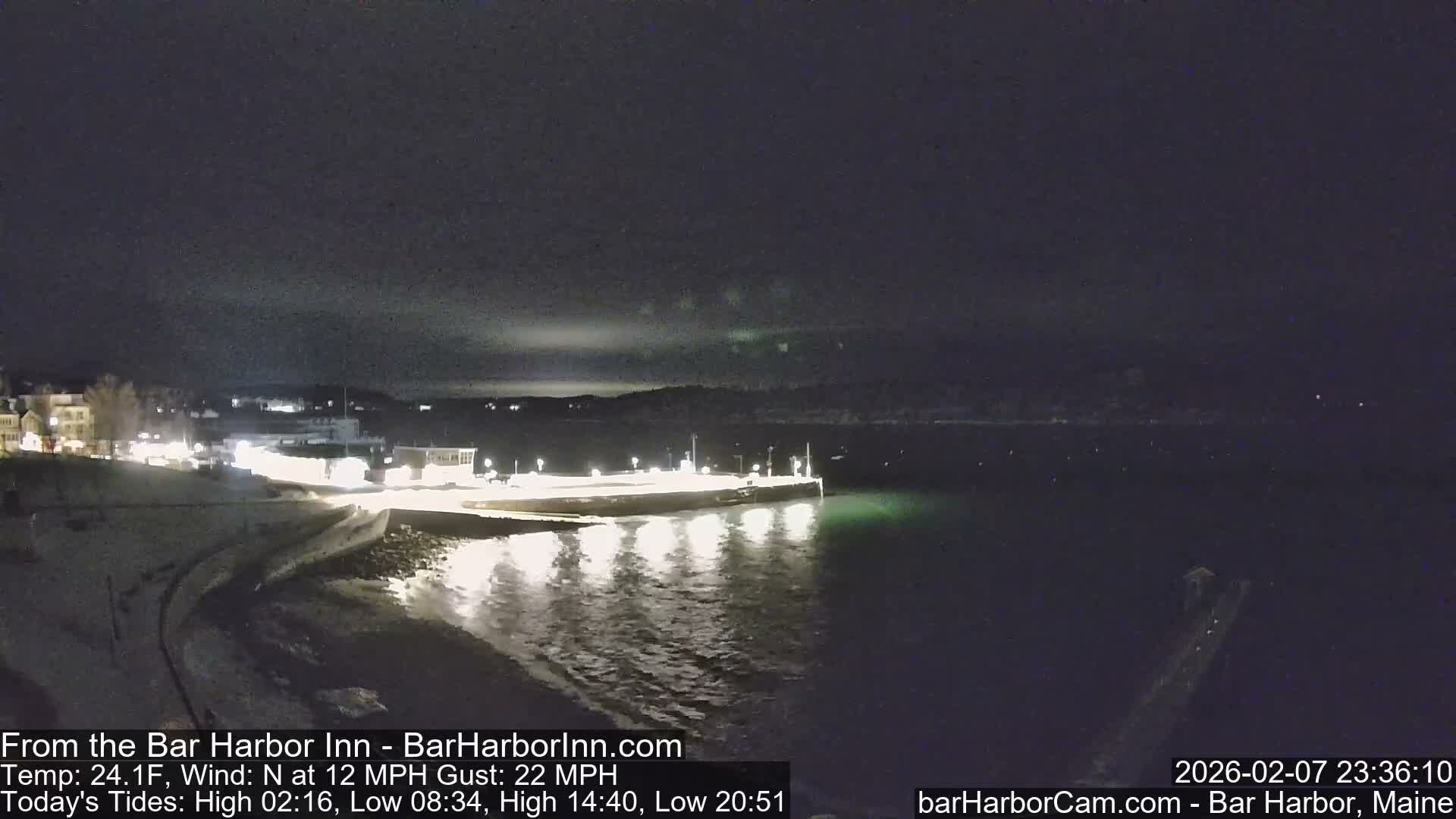 Bar Harbor  West View Live Cam - Maine, USA