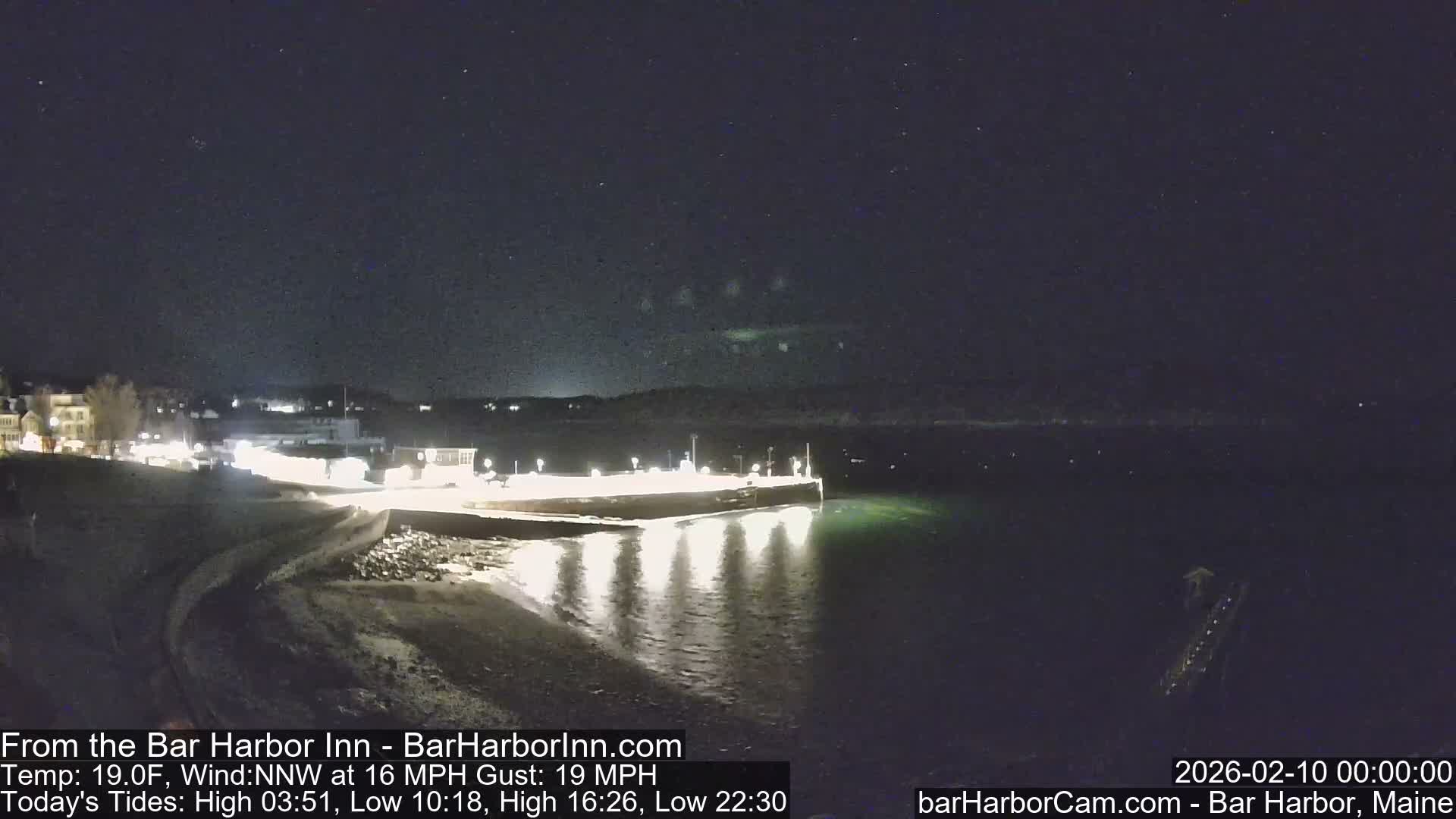 Bar Harbor  West View Live Cam - Maine, USA
