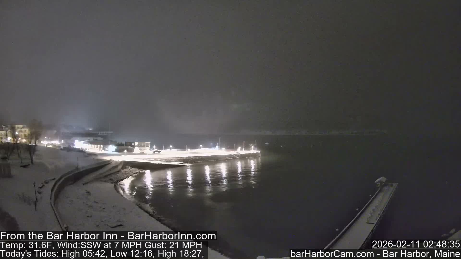 Bar Harbor  West View Live Cam - Maine, USA