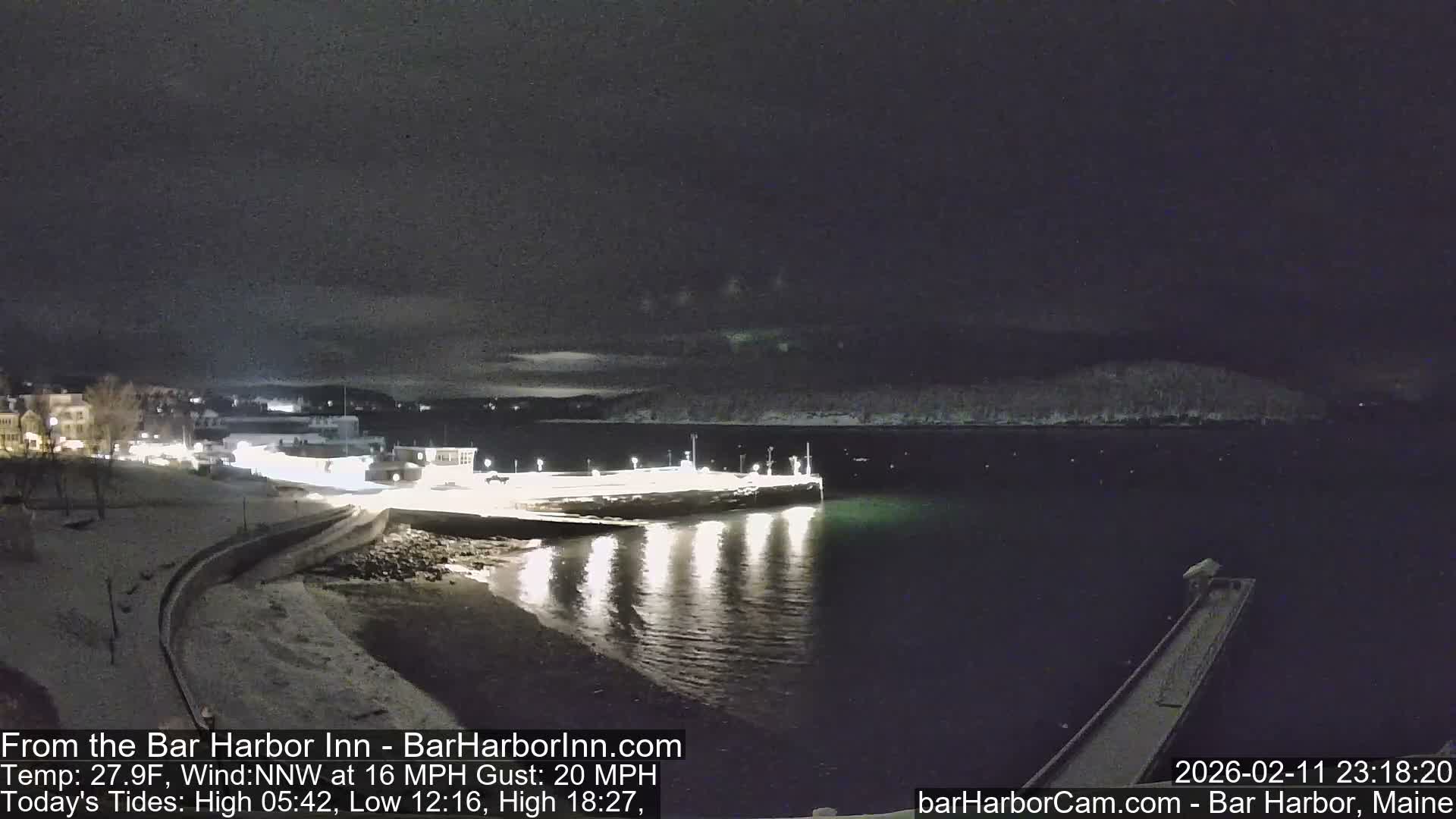 Bar Harbor  West View Live Cam - Maine, USA