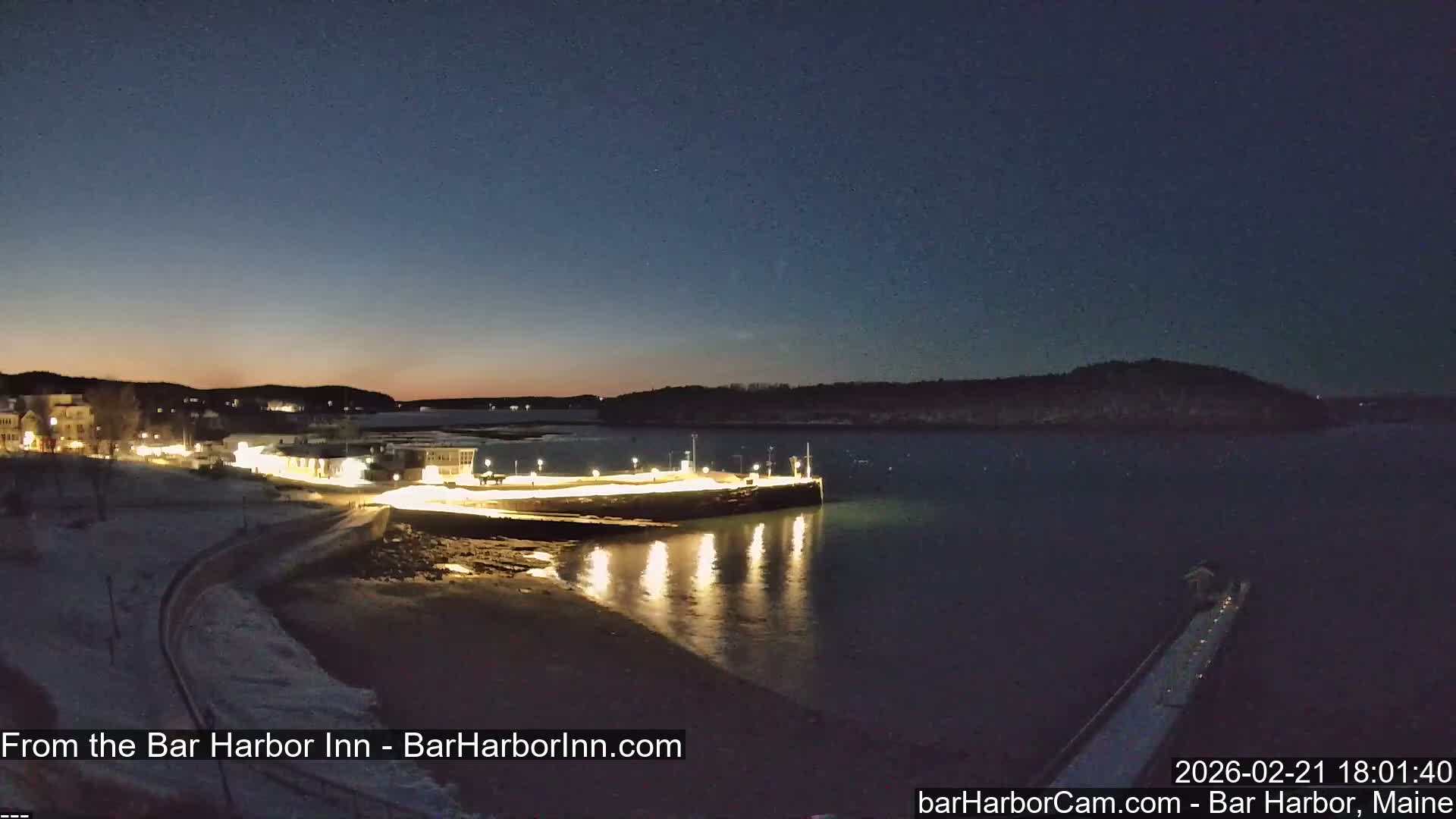 Bar Harbor  West View Live Cam - Maine, USA