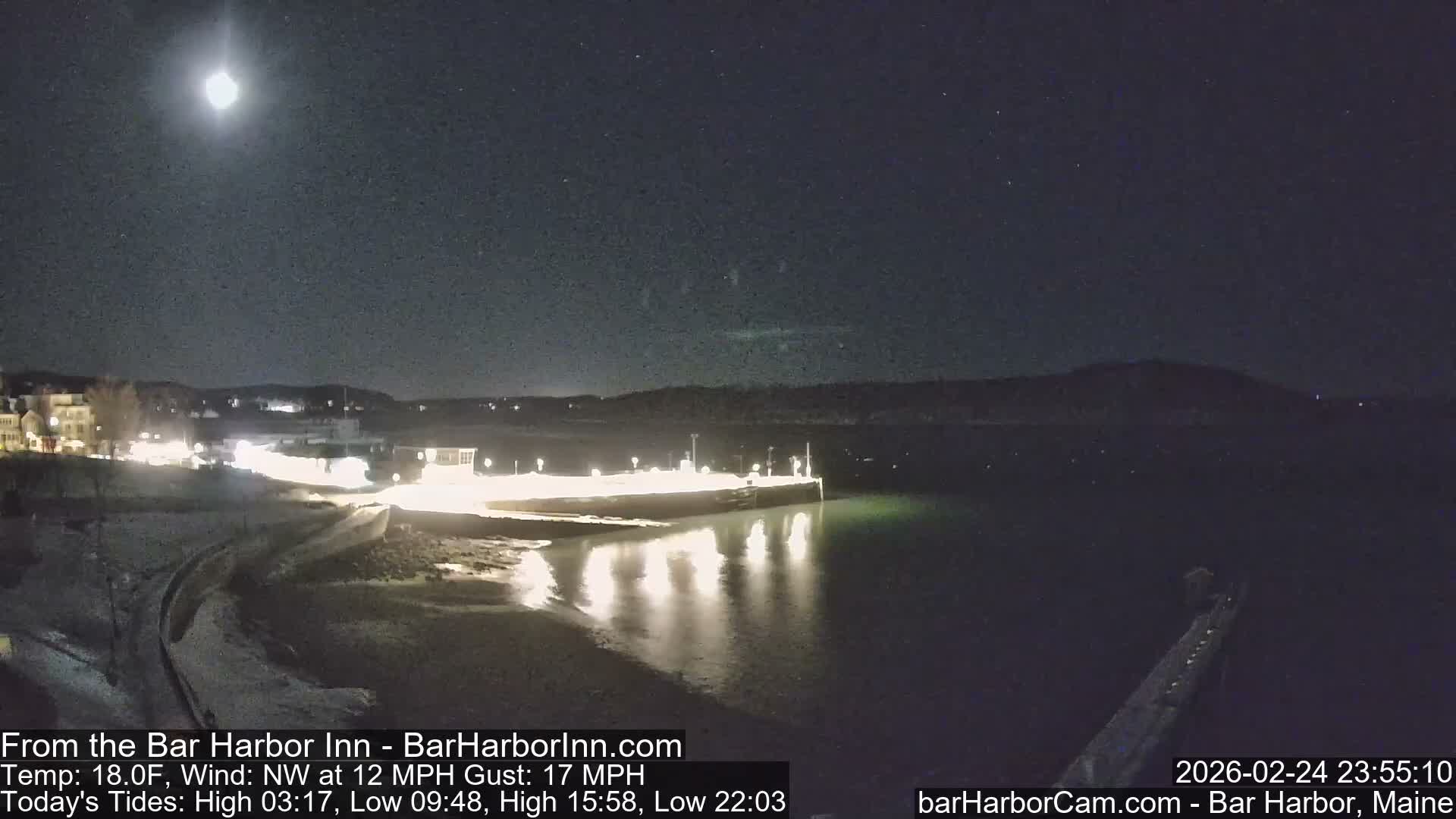 Bar Harbor  West View Live Cam - Maine, USA