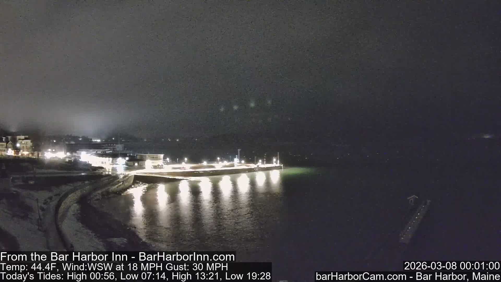 Bar Harbor  West View Live Cam - Maine, USA