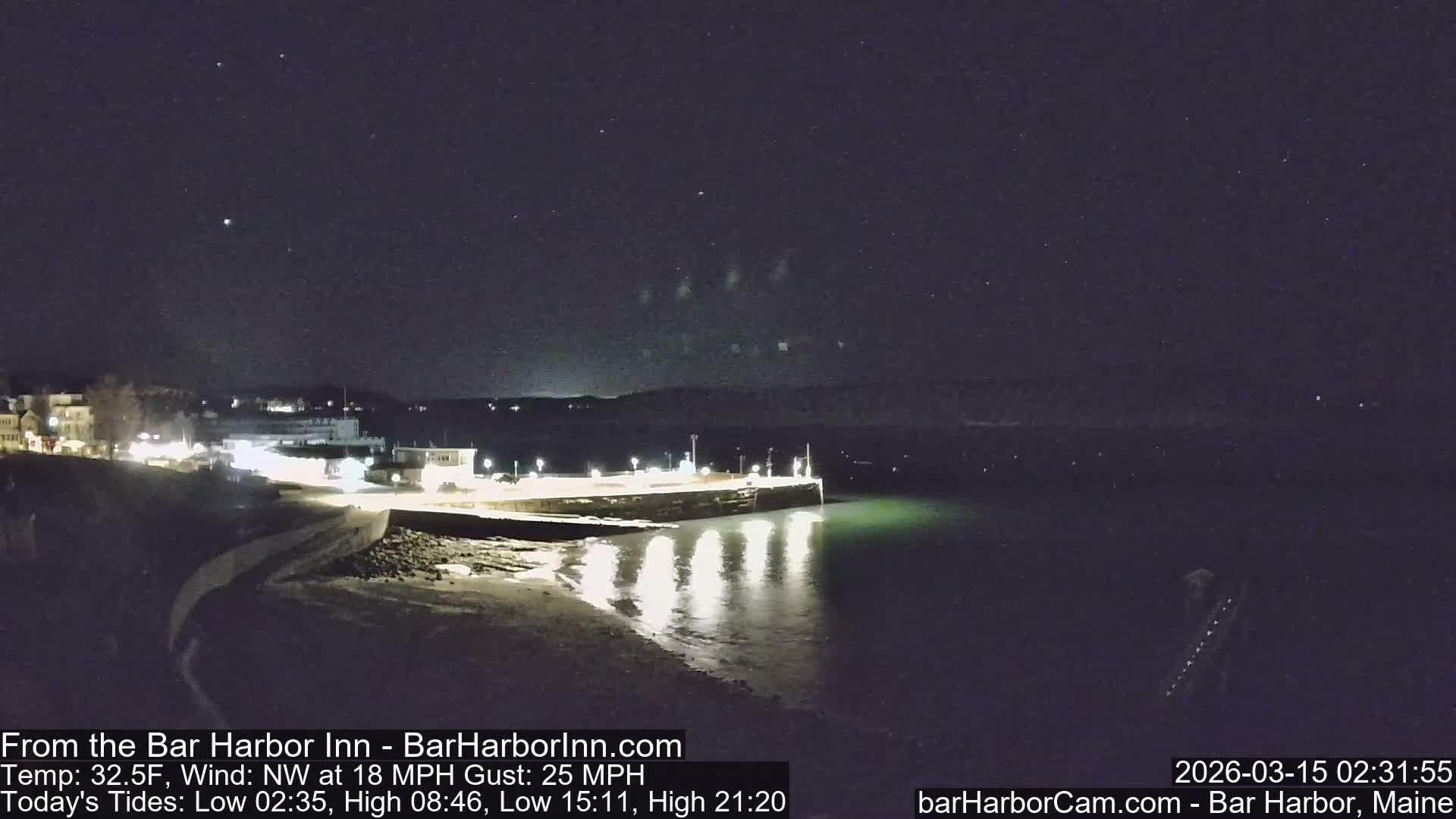 Bar Harbor  West View Live Cam - Maine, USA