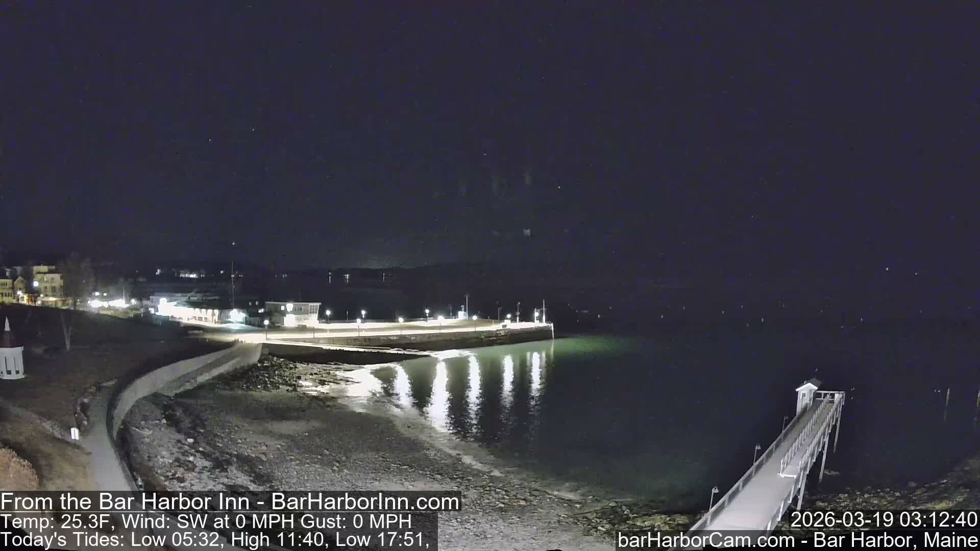Bar Harbor  West View Live Cam - Maine, USA