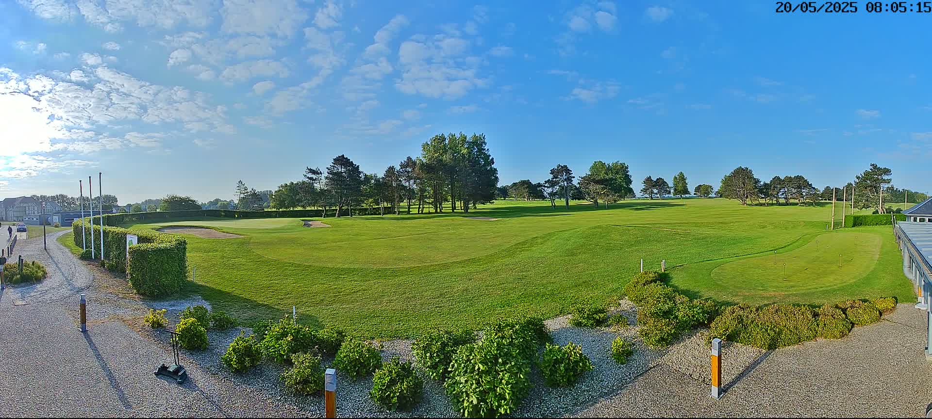 Golf de Dieppe Golf Pourville Court Live Cam - Dieppe, Seine-Maritime, Normandie, France
