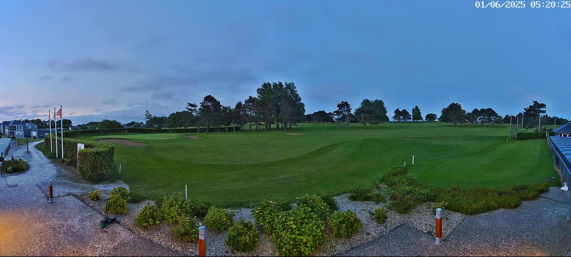 Golf de Dieppe Golf Pourville Court Live Cam - Dieppe, Seine-Maritime, Normandie, France