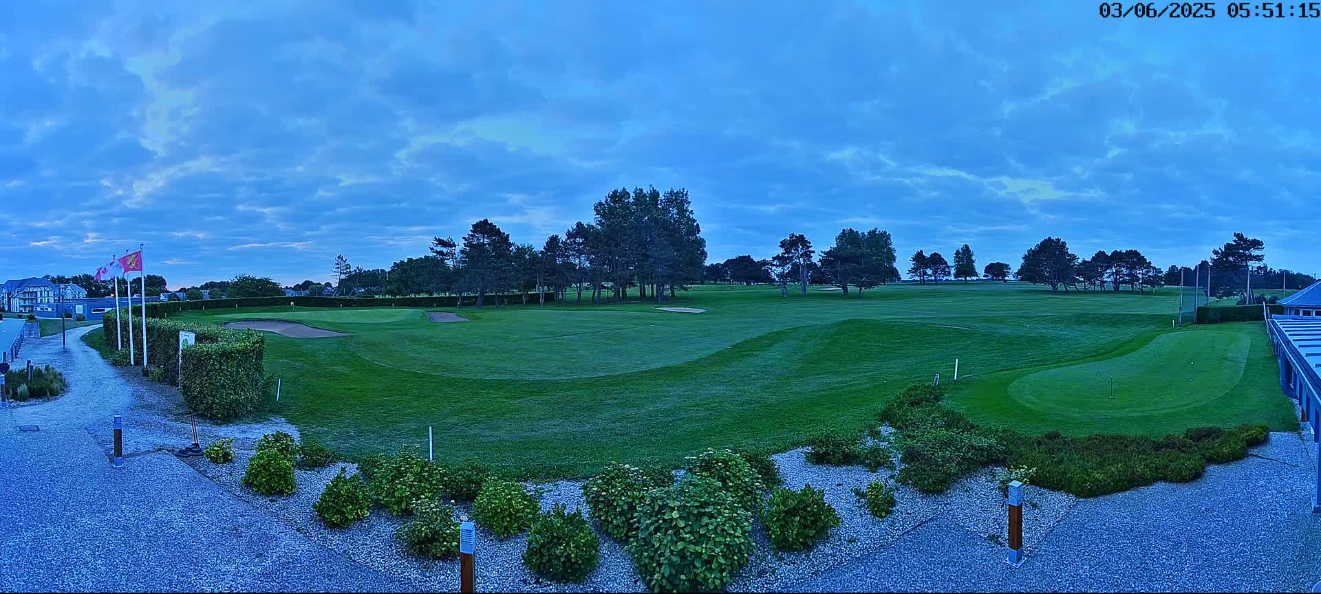 Golf de Dieppe Golf Pourville Court Live Cam - Dieppe, Seine-Maritime, Normandie, France