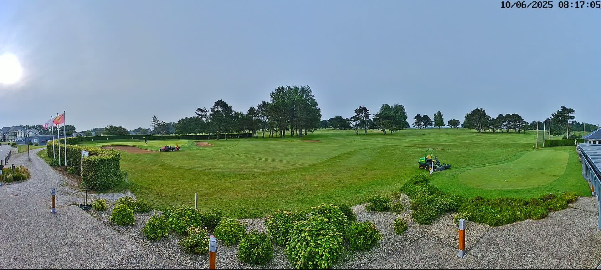 Golf de Dieppe Golf Pourville Court Live Cam - Dieppe, Seine-Maritime, Normandie, France
