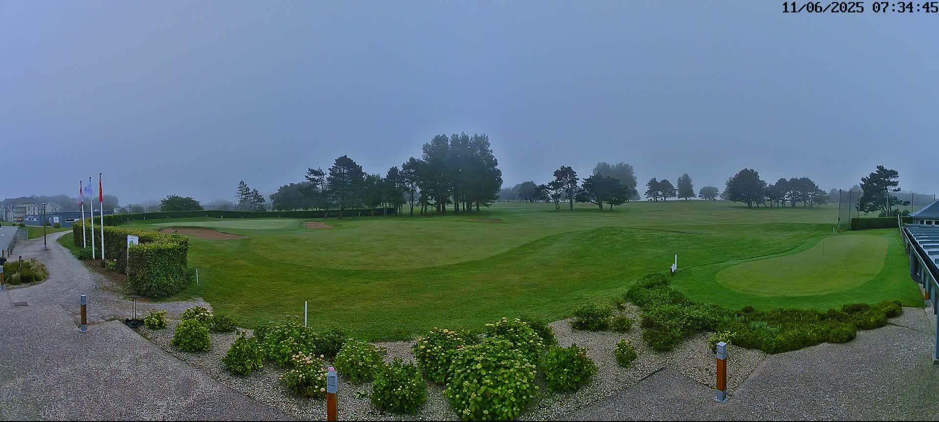 Golf de Dieppe Golf Pourville Court Live Cam - Dieppe, Seine-Maritime, Normandie, France