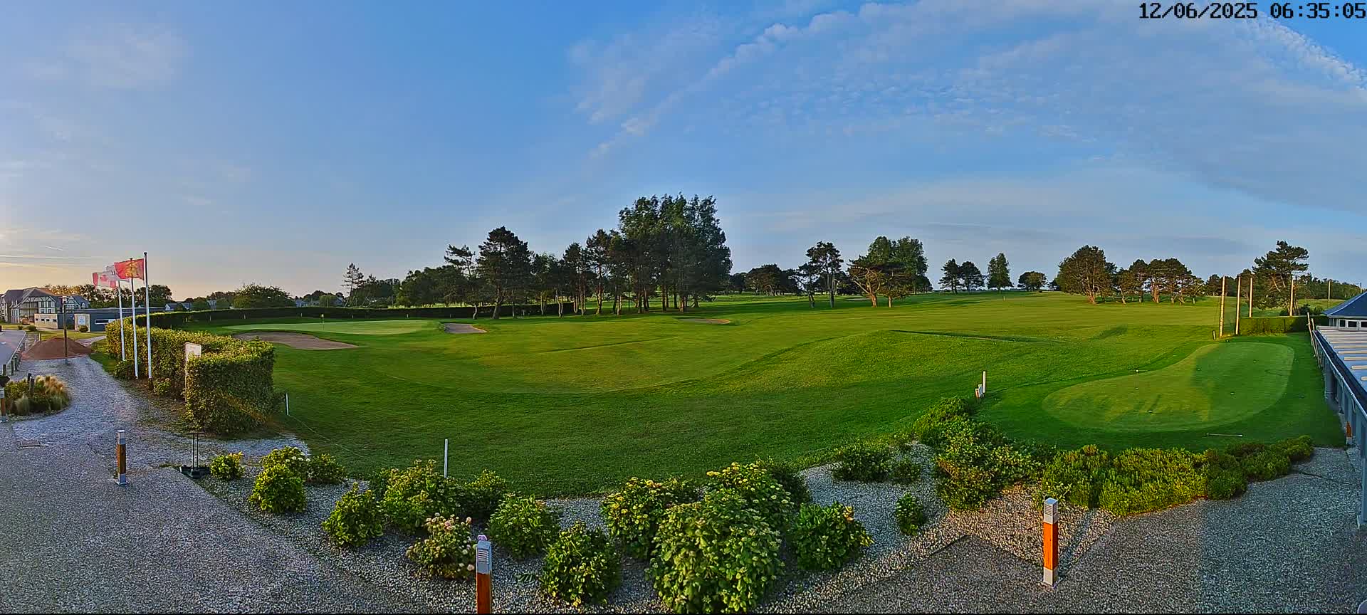 Golf de Dieppe Golf Pourville Court Live Cam - Dieppe, Seine-Maritime, Normandie, France