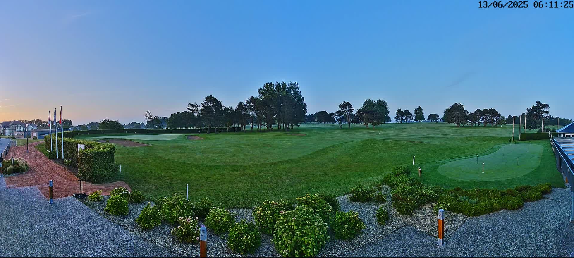 Golf de Dieppe Golf Pourville Court Live Cam - Dieppe, Seine-Maritime, Normandie, France