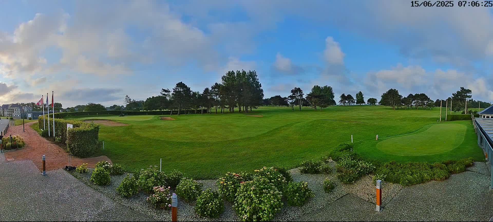 Golf de Dieppe Golf Pourville Court Live Cam - Dieppe, Seine-Maritime, Normandie, France