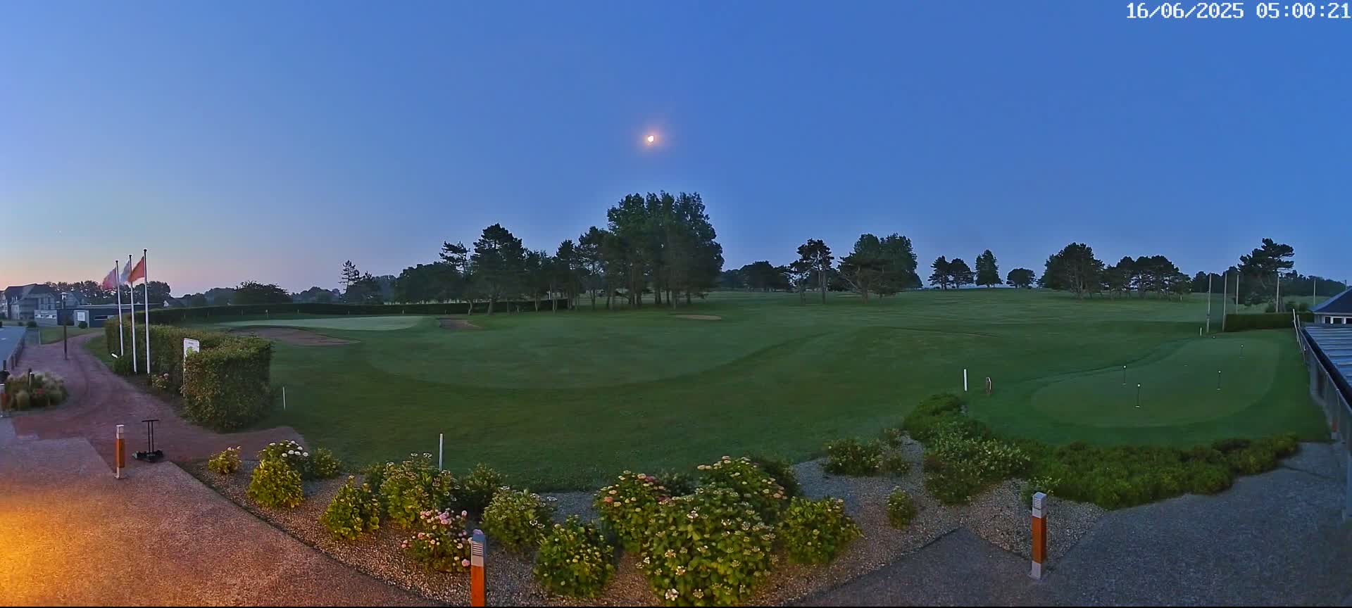 Golf de Dieppe Golf Pourville Court Live Cam - Dieppe, Seine-Maritime, Normandie, France
